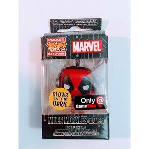 Funko Pop! Keychain: Deadpool (Gamer) (Glows in the Dark) Pop Miles Morales